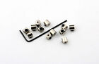   12 Pieces   Pin Keepers Pin Backs Pin Locks Locking Pin Backs W  Allen Wrench