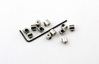   36 Pieces   Pin Keepers Pin Backs Pin Locks Locking Pin Backs W  Allen Wrench