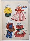 Mother Goose Paper Dolls Uncut Book - Saalfield Publishing Co  - C 1957