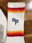 Vintage Op Ocean Pacific Tube Socks Stripe Surf  made In Usa  Nos Deadstock 