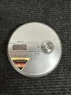 Sony Walkman D-ne241 Silver Portable Compact Cd Player - Tested Working