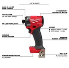 Milwaukee 3697-25 M18 Fuel 18v 5 Tool Cordless Brushless Li-ion Combo Kit