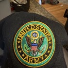 Nice Us Army 3d Stitched Official Black One Size Baseball Hat Cap Licensed