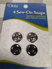 New Dritz Large Sew-on Snaps 4 Sets Round Size 4  craftsg 