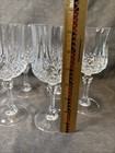 Cristal D arques Longchamp Crystal Water Wine Glasses Goblets 8 Oz Set Of 6