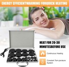 Hot Stones Massage Warmer Kit  20pcs Hot Stones Massage Set Portable Hot Stone W
