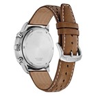 New Citizen Men s Ca4500-08x Eco-drive Chronograph Stainless Steel Leather Watch