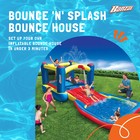 Banzai Bounce N Splash Water Park Aquatic Play Center With Slide  for Parts 