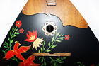 New Original Balalaika Prima 3 Strings Hand Painted Black Ukraine Folk Music