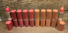 Lot Of 10 Clinique Pop Lip Colour   Primer Lipstick - 5 Bare Pop 5 Love Pop - Fs