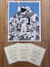 Nasa Apollo 12 Crew Signed 8x10 Conrad  Bean  Gordon 2nd Moon Landing W coa