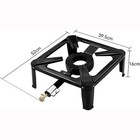 Large Gas Lpg Burner Cast Iron Cooker Gas Boiling Ring Restaurant Catering  