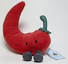 New Authentic Jellycat Amuseables Chili Pepper Retired Plush Toy Stuffed Animal