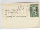 Qsl  1947  Costa Rica Stamp    Radio Card