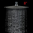 8  Bathroom Shower Head Rain Sprayer Stainless Steel Bath Rainfall Sprayer