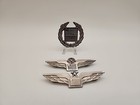 Us Airways Captains Wings   Hat Badge Plus First Officer  Flight Attendant 