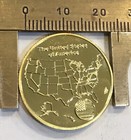 Animals Of The United States Meleagris Turkey Coin Medal Wildlife