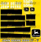 John Deere 450g Or 550g Decals  Decals For 450g Or 550g  Series Iv    V Dozers