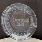 Vintage Disneyland 1970   s Hotel Clear Glass Ashtray 4  Disney  read 