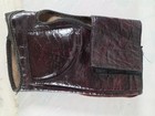 Vintage Don Carter Men   s Small Bowling Glove Brown Leather Wrist Support Glove  