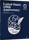 2026 250th Anniversary Whitman Coin Folder 250th Stickers - Filled W  20 Coins 