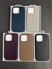 Genuine Apple Leather Case W  Magsafe For Iphone 16 Pro Pop-up Magsafe Animation