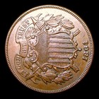 1864 Two Cent Piece 2cp ---- Stunning Condition Coin ----  268e