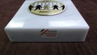 Employee Of The Month Corporate Desk Marble Award Metal Insert Personalized