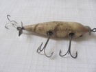 Vintage Lure  Very Old Fishing Lure Injured Minnow Of Unknown Maker