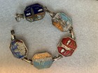 1950s Vintage Souvenir New York City Enamel Charm Bracelet Parts repair