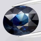 1 36 Ct Natural Medium Blue Sapphire Heated Australia Oval Loose Gemstone