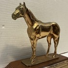 1987 Horse Trophy On Wood Base champion Amateur Aqha Stallion quarter Horse