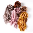 Comfort Hijab Muslim Scarf Cotton Lined Blend Wrap Women s Shawl
