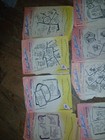Aunt Martha   s Vintage Original Hot Iron Embroidery Transfer Patterns Lot