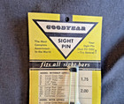 Vintage 1960 s Goodyear Sight Pin W  Working Bubble Recurve longbow  Ex Cond   2