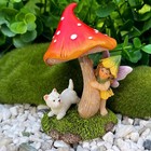 Fairy Garden Figurines - Hide And Seek Set - Miniature Decorative Statues   -   