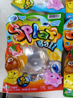 Splat Balls Squishy Pig Eye Egg Tomato Smiley Face Poop Toy Stress  Lot Of 6