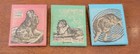 Vintage Dog Boxer Collie Scotty   Beagle Matches Matchbook Picture Sign Smoking