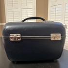 Vintage  American Tourister Cosmetic Travel Train Case Hard Shell 