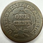 1847 Braided Hair Large Cent Exact Coin Imaged  lc688