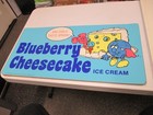 Baskin Robbins Ice Cream 1982 Blueberry Cheesecake Store Sign Poster Mouse
