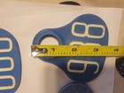 Vintage Cattle Numbered Ear Tags  Lot Of 8 Plastic  Large Blue Double Sided