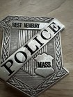 Vintage Reproduction West Newbury Massachusetts Police Pin Rare