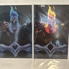 Disney Villains  Hades  1 - Ivan Talavera Virgin Variant Set W coa  2023  Nm
