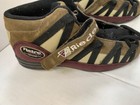 Rare Nos Riedell Retro Sport  Roller Skate Boot Mens Size 5 Tan Plum New