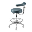 Dental Assistant  Stool Round Seat Adjustable