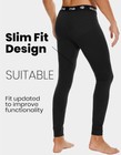 Men s 100  Merino Wool Base Layer Pants Winter Warm Underwear Long Johns Bottom