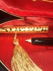 Rare Aurora Gold Plated Fountain Pen With Case