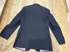 Brooks Brothers Men   s 38r Milano Navy Blazer- 100  Cotton - Italian Fabric