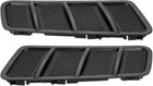 Pair Front Hood Vent Air Grille Cover For W166 Ml Gl Gle Class 2013-2016 Ml350 M